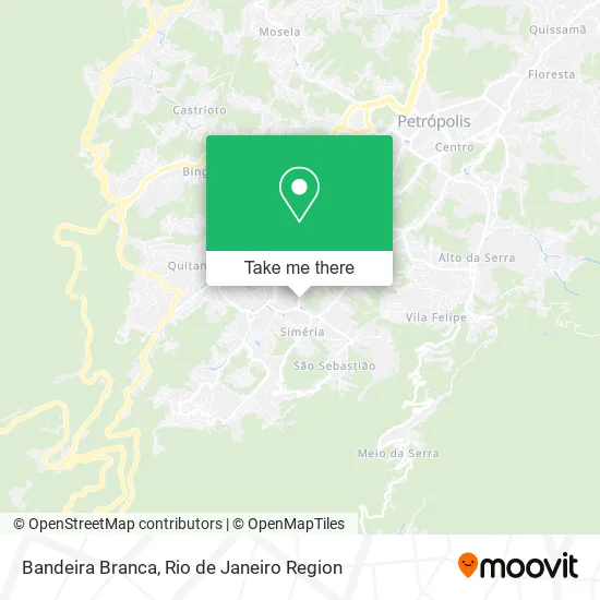 Bandeira Branca map