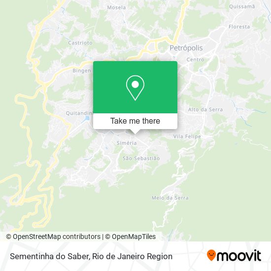 Sementinha do Saber map