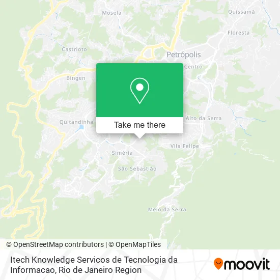 Itech Knowledge Servicos de Tecnologia da Informacao map