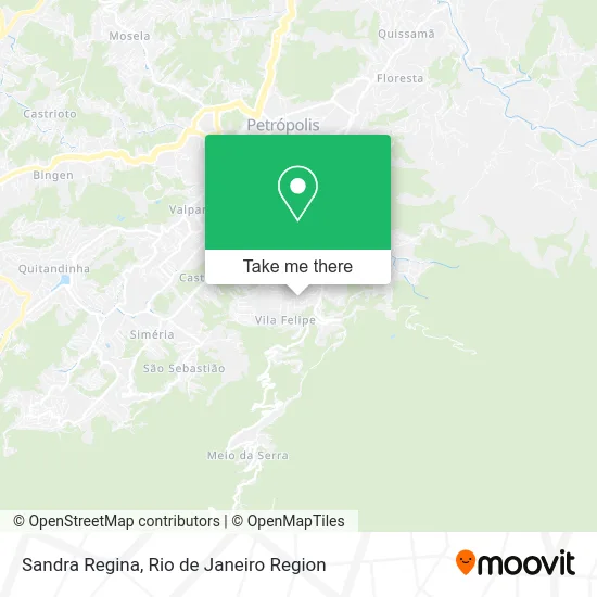 Sandra Regina map