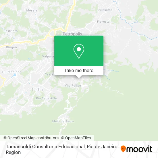 Tamancoldi Consultoria Educacional map