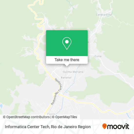 Informatica Center Tech map