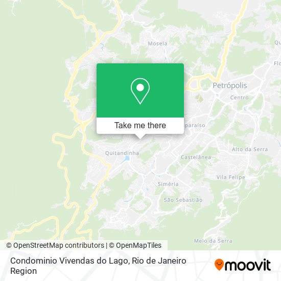 Condominio Vivendas do Lago map