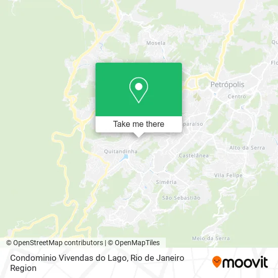 Condominio Vivendas do Lago map