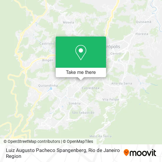 Luiz Augusto Pacheco Spangenberg map