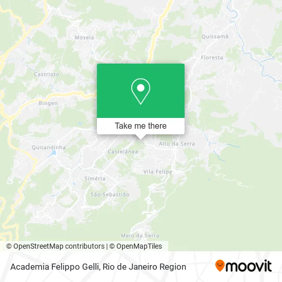 Academia Felippo Gelli map