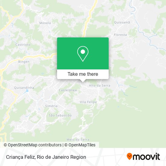 Criança Feliz map