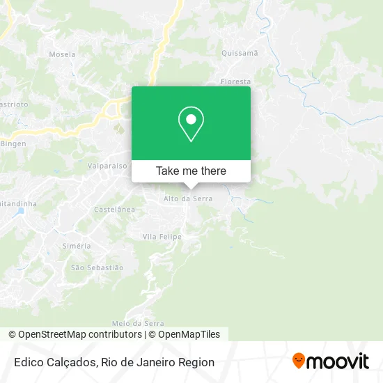 Edico Calçados map