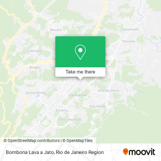 Bombona Lava a Jato map