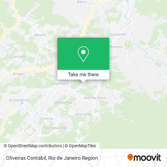 Oliveiras Contábil map