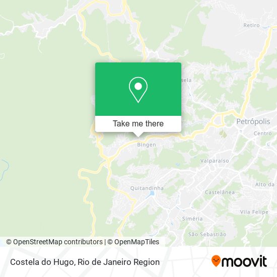 Mapa Costela do Hugo