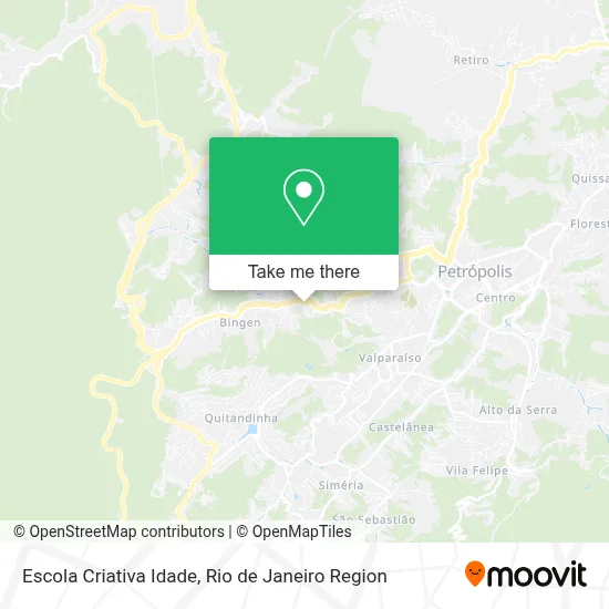 Escola Criativa Idade map