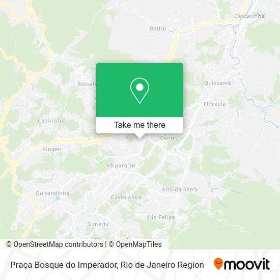 Praça Bosque do Imperador map