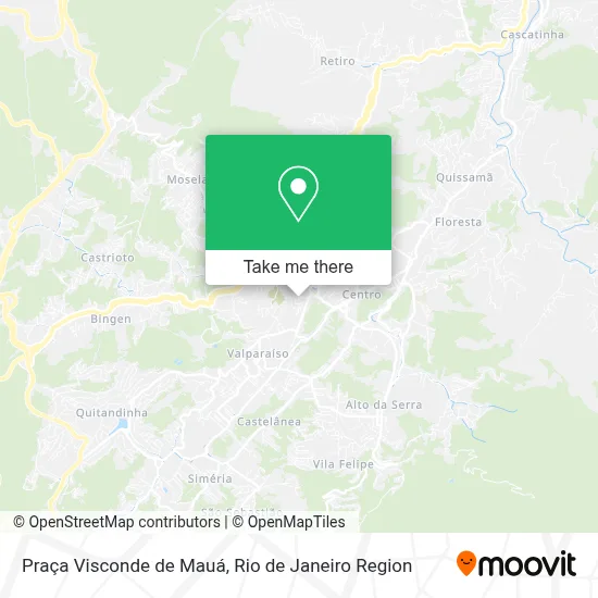 Praça Visconde de Mauá map