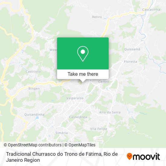 Tradicional Churrasco do Trono de Fátima map