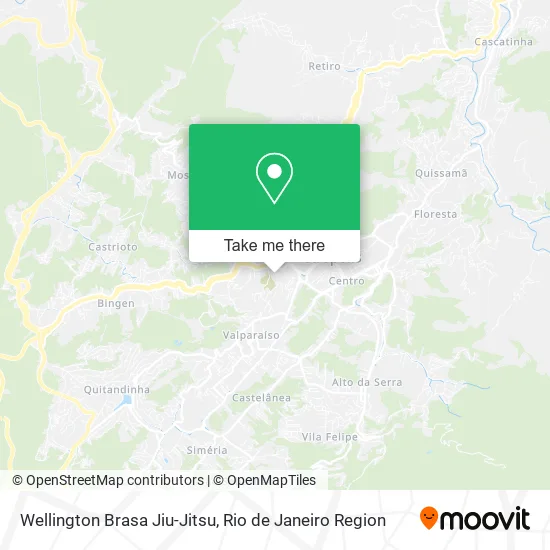 Wellington Brasa Jiu-Jitsu map