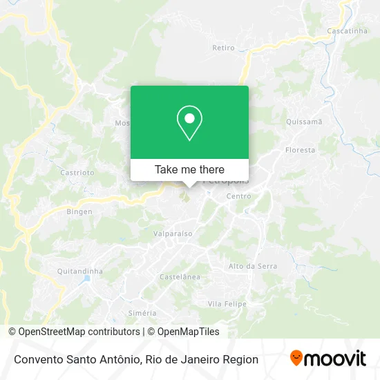 Convento Santo Antônio map