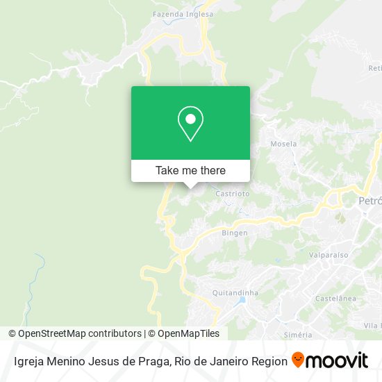 Igreja Menino Jesus de Praga map