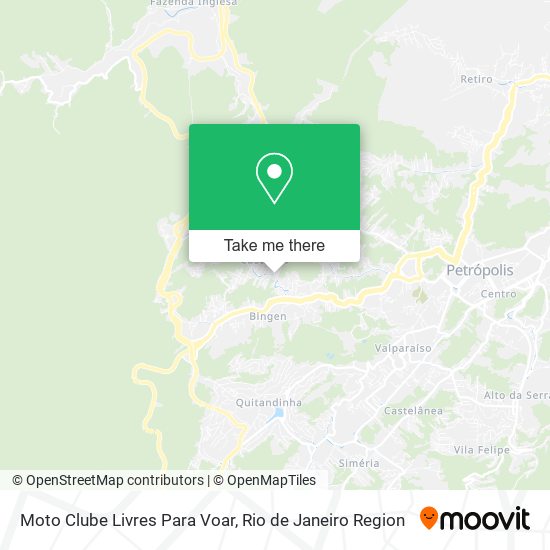 Mapa Moto Clube Livres Para Voar