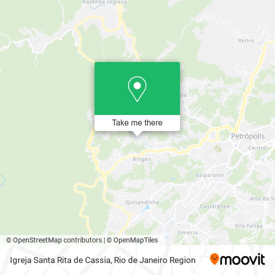 Igreja Santa Rita de Cassia map