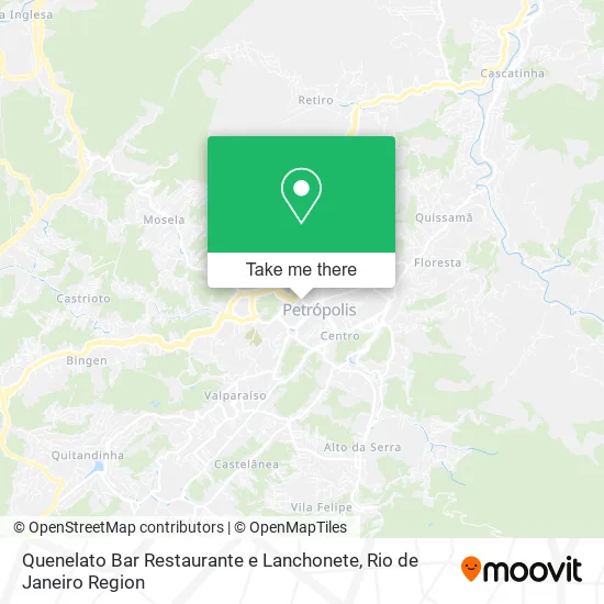 Quenelato Bar Restaurante e Lanchonete map
