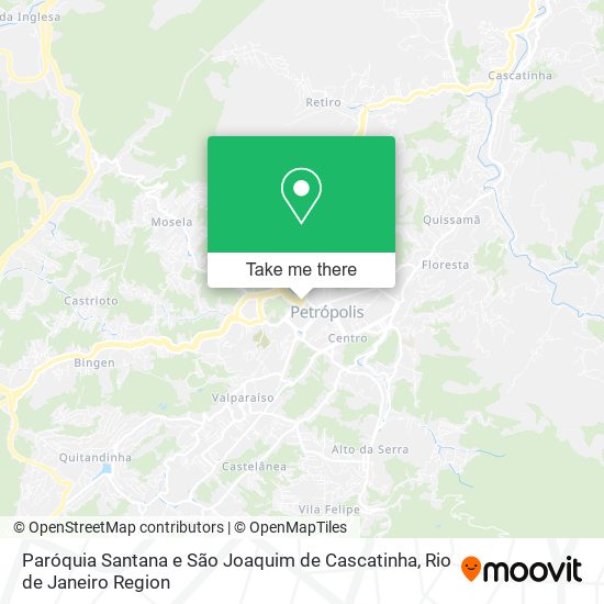 Paróquia Santana e São Joaquim de Cascatinha map