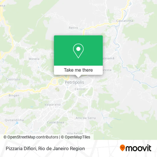 Pizzaria Difiori map