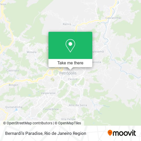 Bernardi's Paradise map