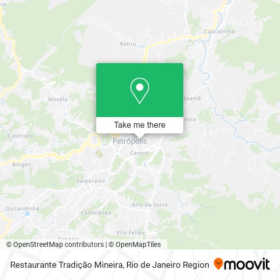 Restaurante Tradição Mineira map