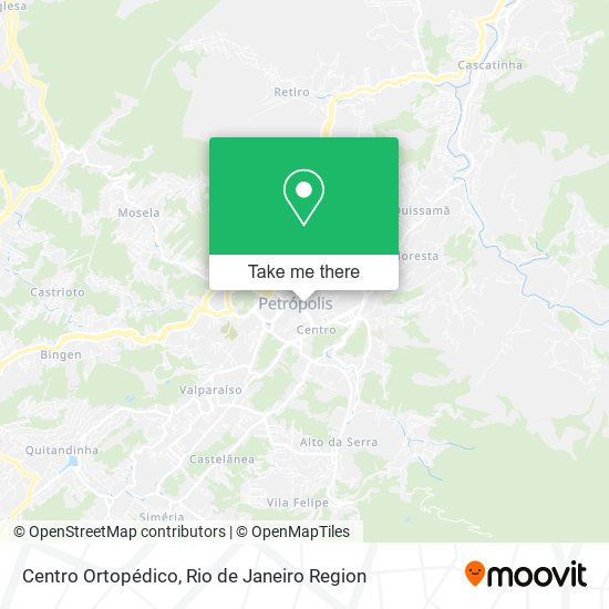 Centro Ortopédico map