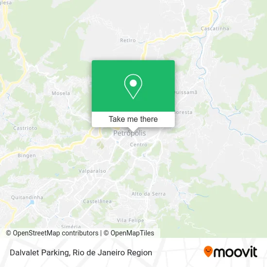 Dalvalet Parking map