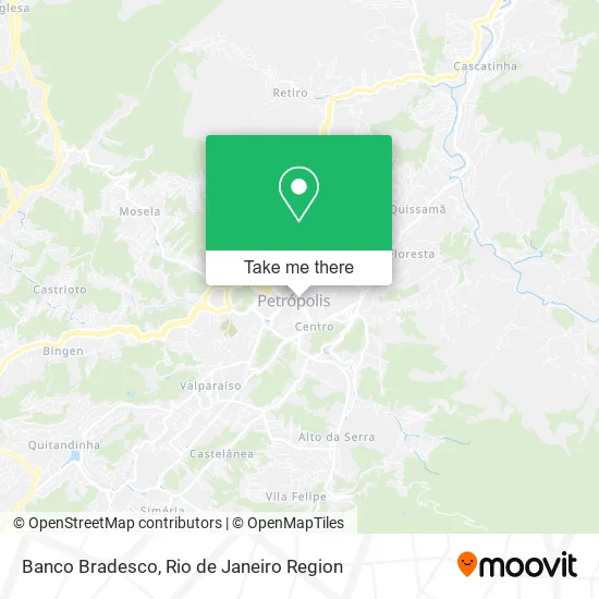 Banco Bradesco map