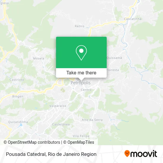 Pousada Catedral map