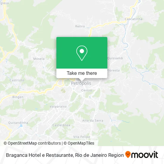 Braganca Hotel e Restaurante map
