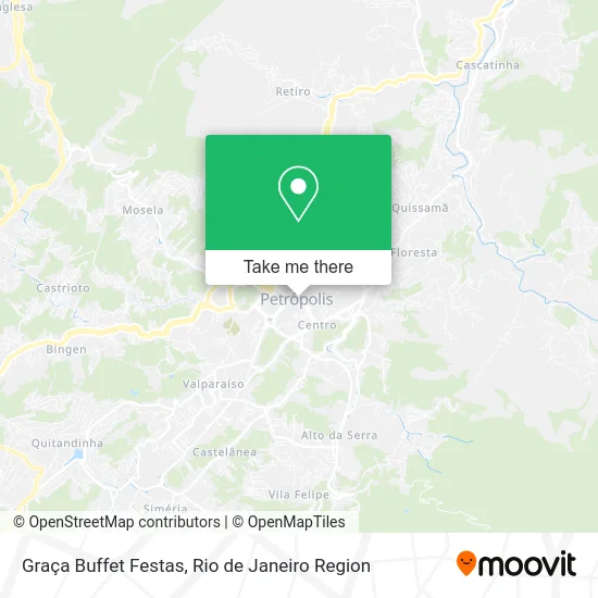 Graça Buffet Festas map