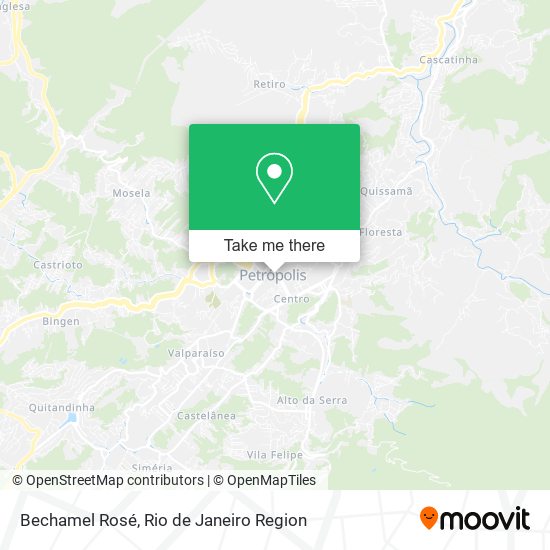 Bechamel Rosé map