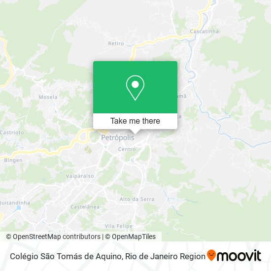 Colégio São Tomás de Aquino map
