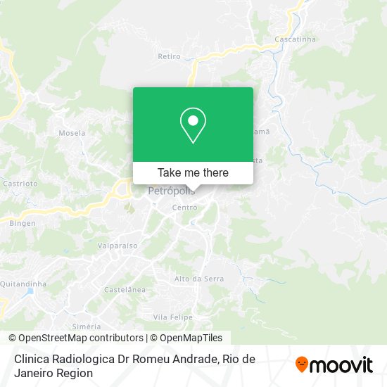 Clinica Radiologica Dr Romeu Andrade map