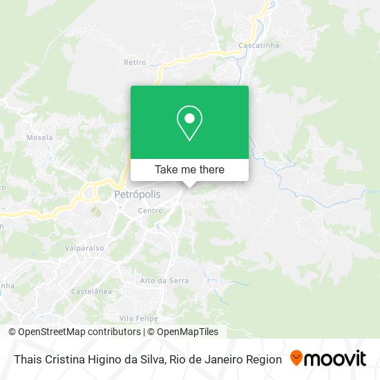 Thais Cristina Higino da Silva map