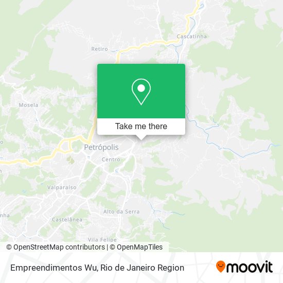 Empreendimentos Wu map