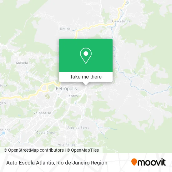 Auto Escola Atlântis map