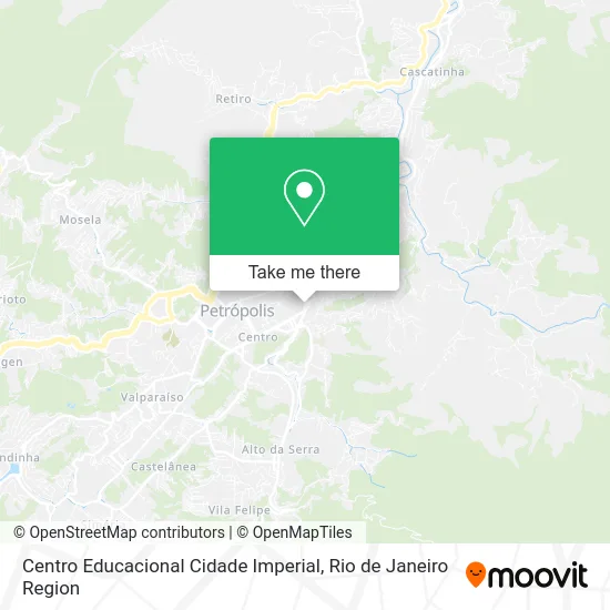 Centro Educacional Cidade Imperial map
