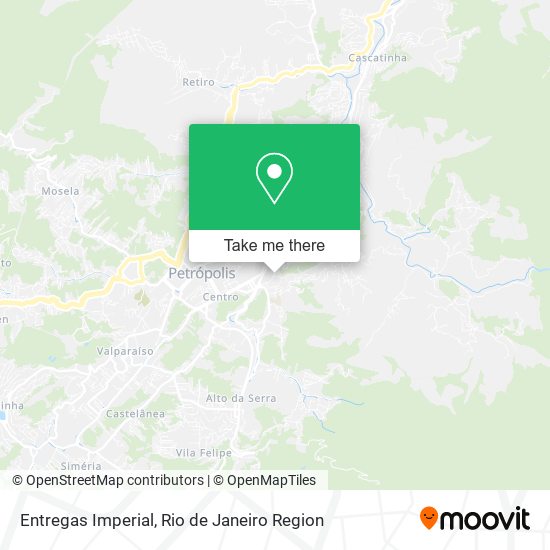 Entregas Imperial map
