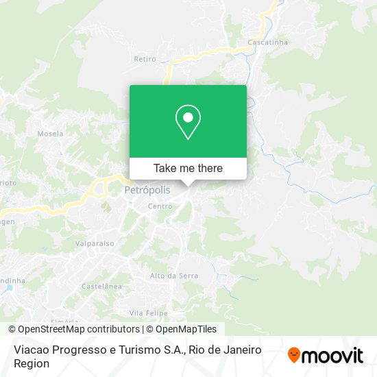 Viacao Progresso e Turismo S.A. map