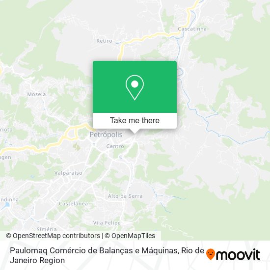 Paulomaq Comércio de Balanças e Máquinas map