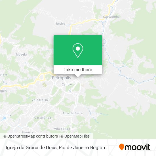 Igreja da Graca de Deus map