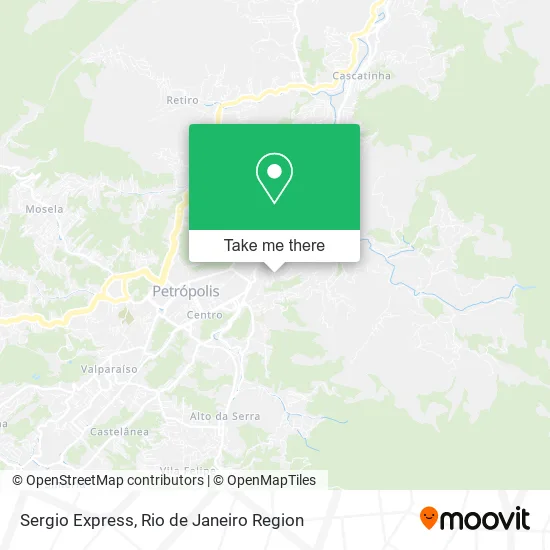 Sergio Express map