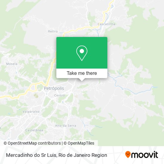 Mercadinho do Sr Luis map