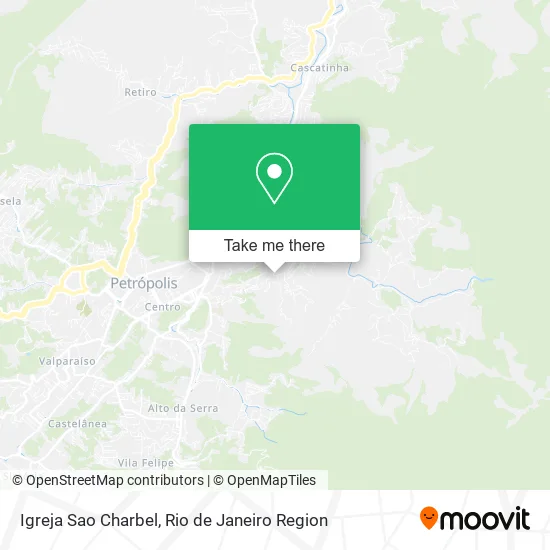 Igreja Sao Charbel map