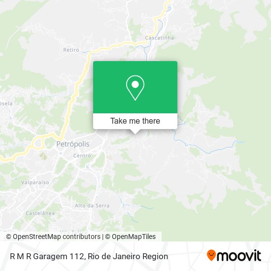 R M R Garagem 112 map